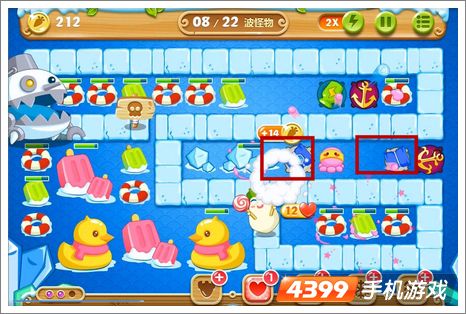 保卫萝卜2第50关攻略