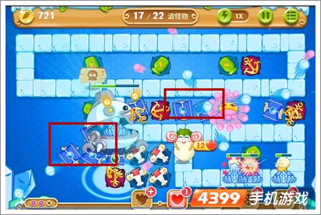 保卫萝卜2第50关攻略