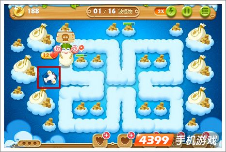 保卫萝卜2第51关攻略