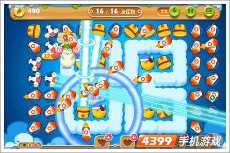 保卫萝卜2第51关攻略