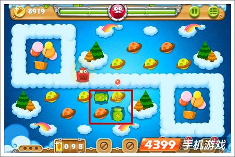 保卫萝卜2第56关攻略