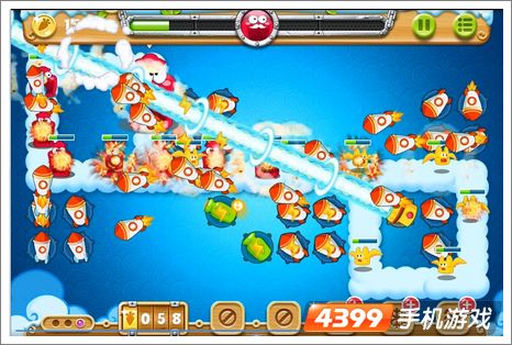 保卫萝卜2第56关攻略