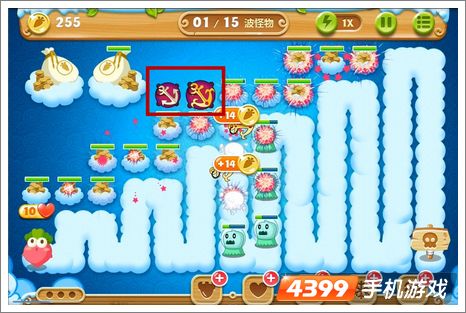 保卫萝卜2第58关攻略