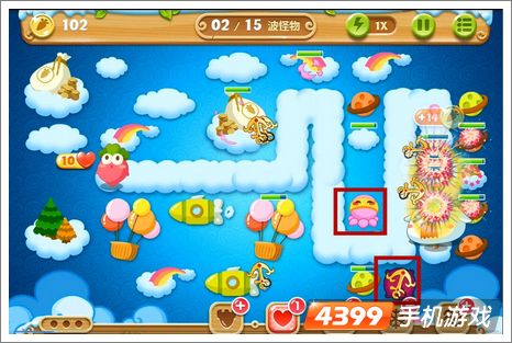 保卫萝卜2第65关攻略