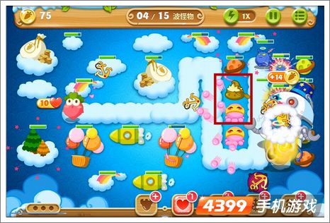 保卫萝卜2第65关攻略