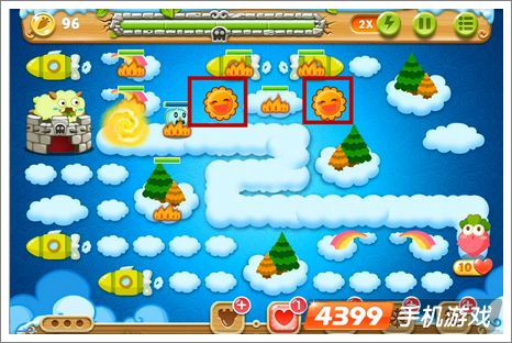 保卫萝卜2第60关攻略
