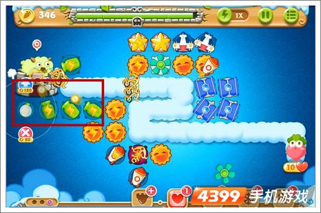 保卫萝卜2第60关攻略