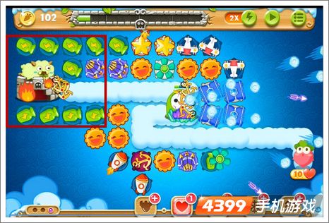 保卫萝卜2第60关攻略