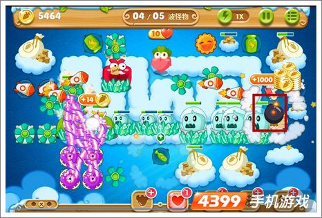 保卫萝卜2第61关攻略