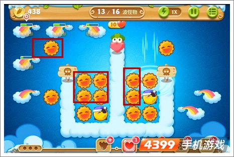 保卫萝卜2第63关攻略