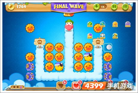 保卫萝卜2第63关攻略