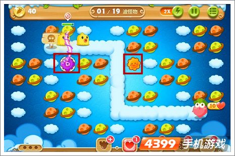 保卫萝卜2第64关攻略