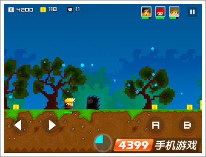 方块忍者鬼森林