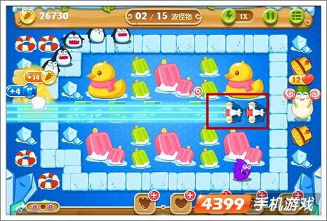 保卫萝卜2第42关攻略