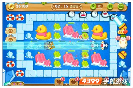 保卫萝卜2第42关攻略