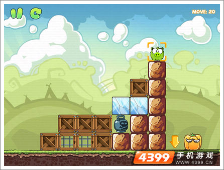 饥饿的小猪3第20关攻略
