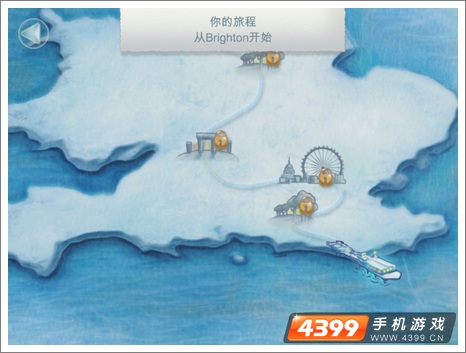 雪人与雪犬地图