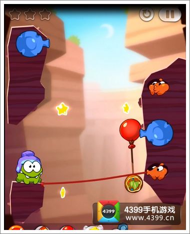 割绳子2沙坝2-7三星攻略