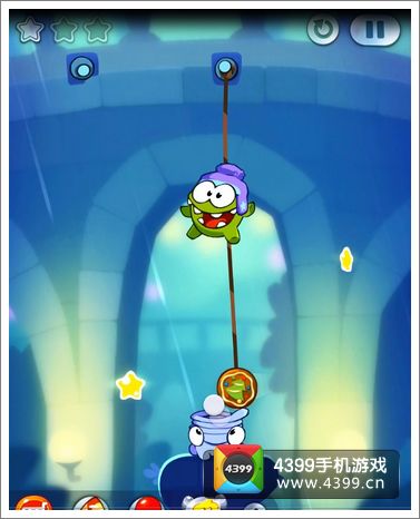 割绳子2攻略 城市公园4-4三星攻略
