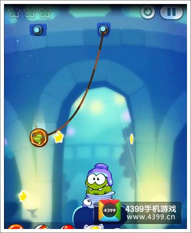 割绳子2攻略 城市公园4-4三星攻略