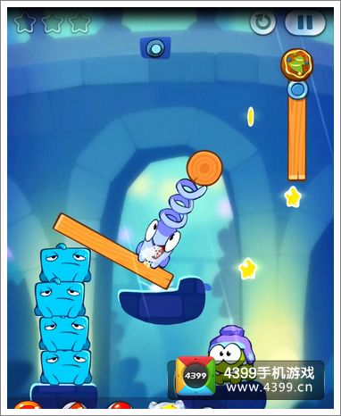 割绳子2攻略 城市公园4-7三星攻略