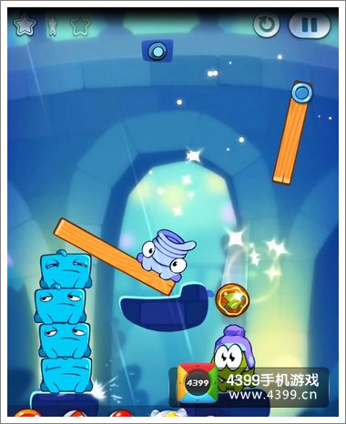 割绳子2攻略 城市公园4-7三星攻略