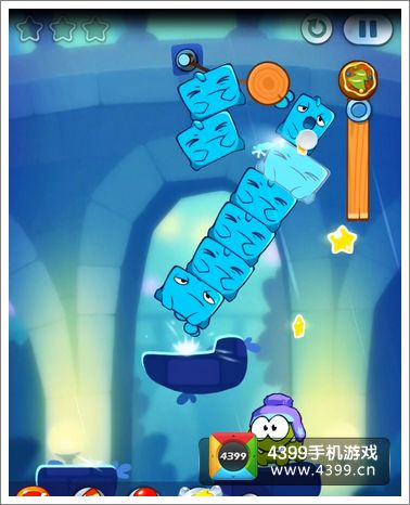 割绳子2攻略 城市公园4-7三星攻略