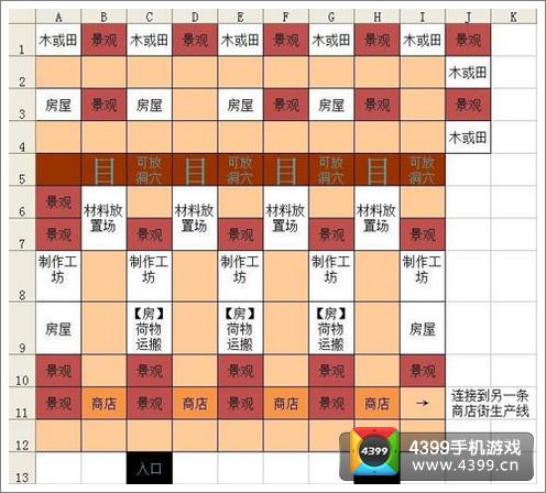 合战忍者村布局图