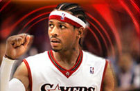 NBA梦之队传奇艾弗森 红卡