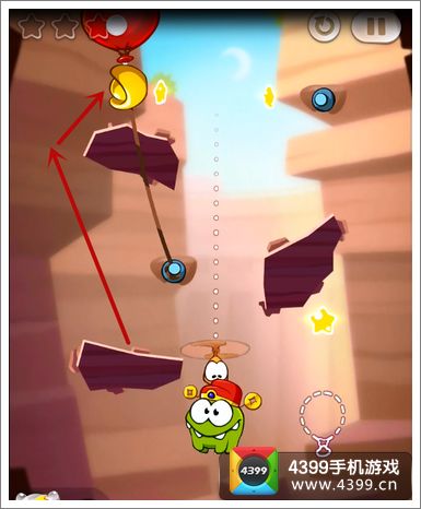割绳子2沙地水坝三星攻略2-32