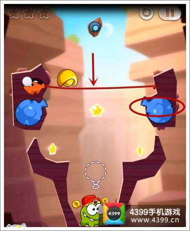 割绳子2沙地水坝三星攻略2-34