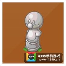 摩尔庄园豪华版企鹅摩尔雕像