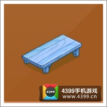 摩尔庄园豪华版蓝色长桌