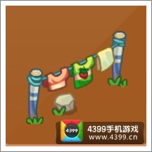 摩尔庄园豪华版特色晾衣架