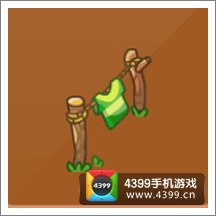 摩尔庄园豪华版木头晾衣架