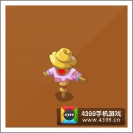 摩尔庄园豪华版粉色稻草人