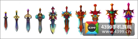 逆天仙魔录武器原画