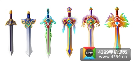 逆天仙魔录武器原画