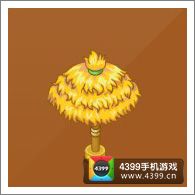 摩尔庄园豪华版茅草遮阳伞