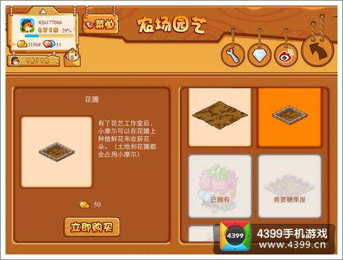 摩尔庄园豪华版花圃