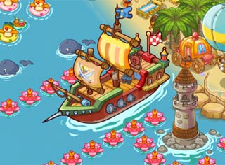 摩尔庄园豪华版探险船在哪 怎么探险