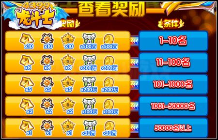 龙斗士王者竞技赛火热开赛