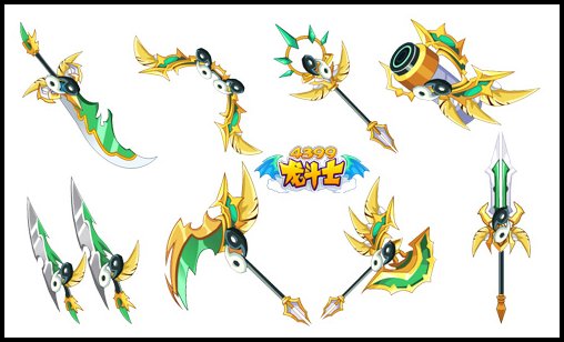 龙斗士全职业降龙武器大全