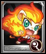 龙斗士小火狮魔卡