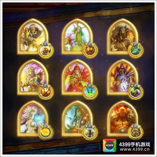 炉石传说金色头像