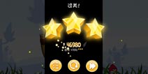 愤怒的小鸟之黑鸟来袭三星通关1-5 图文攻略