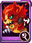 龙斗士魔焰金狮魔卡