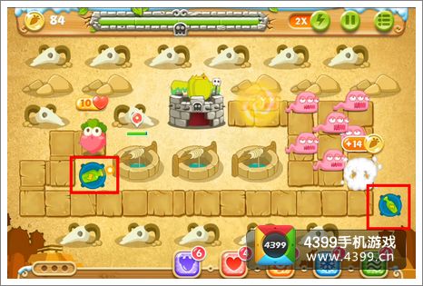 保卫萝卜2第75关攻略