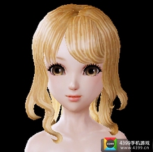 全民炫舞婀娜卷发