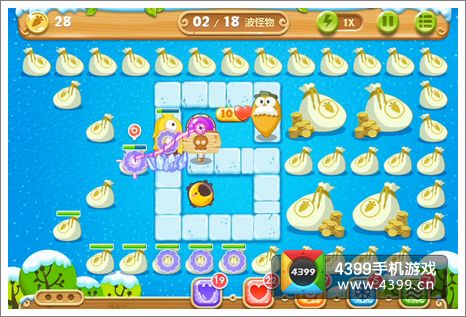 保卫萝卜2第92关攻略